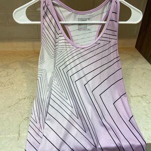 Purple Geometric Tank Top